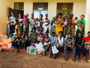 Young Mums they are monitored by Good News International, and receive counseling and support in the challenges they face to become good parents.